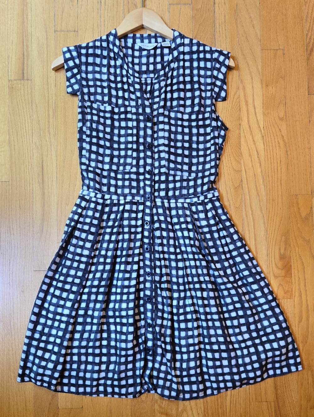 ANTHRO Black & White Dress